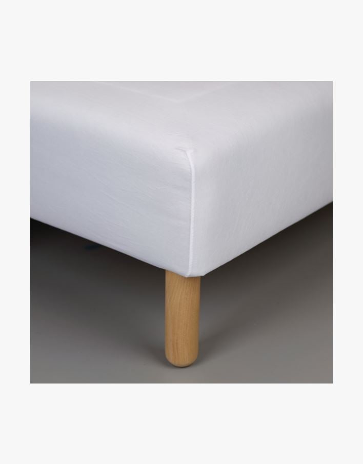 Voodilina kummiga valge - 90x200 cm valge - 1