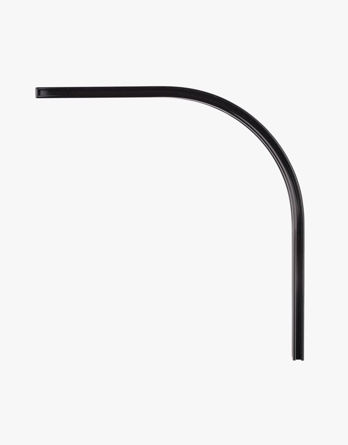 Kardinasiini nurgaliides 90° must - 20x20 cm must - 1