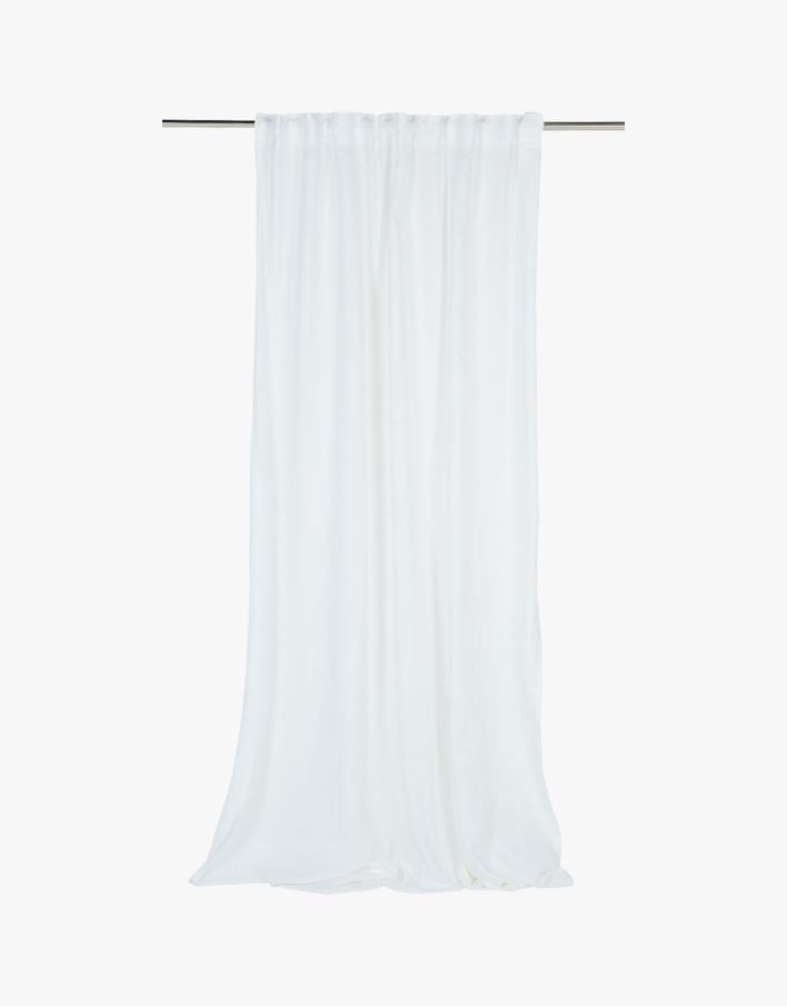 Linane kardin valge - 140x250 cm valge - 1