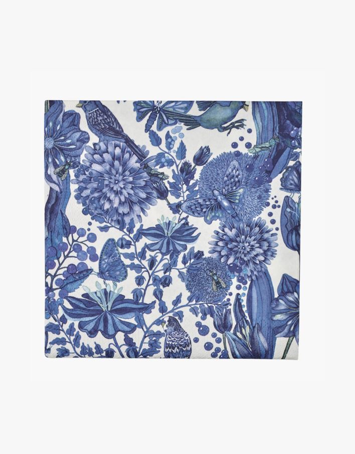 Õhtusöögi salvrätikud sinine - 40x40 cm sinine - 1