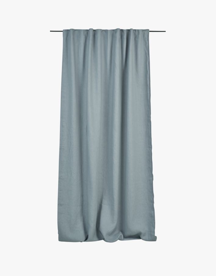 Valgust vähendavad linane kardin hele sinine - 135x300 cm hele sinine - 1