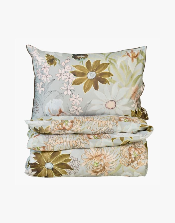 Voodipesukomplekt satiinpuuvillane mitmevärviline - 230x220 cm mitmevärviline - 1