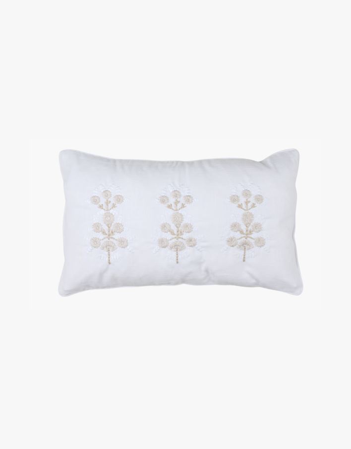 Dekoratiivpadja kate loodusvalge - 30x50 cm loodusvalge - 1