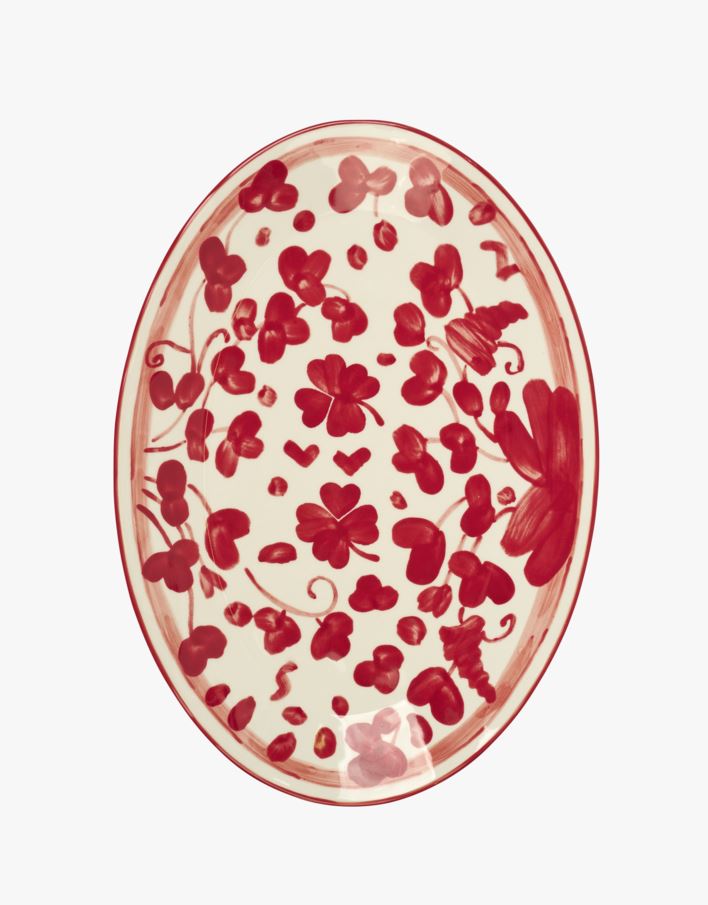 Vaagen punane - 35,5x25,3x3,2 cm punane - 1