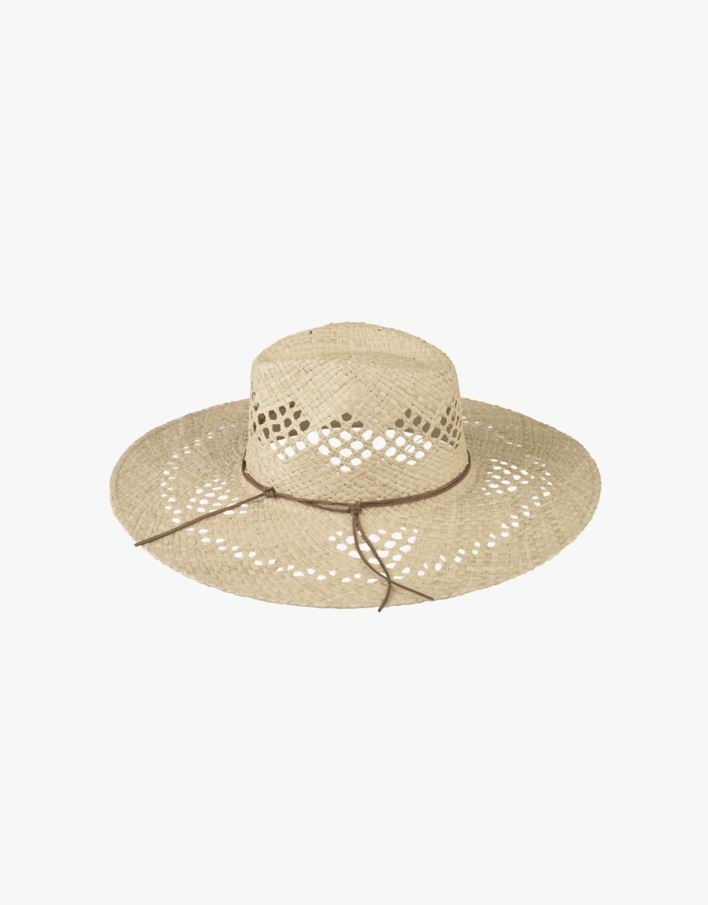 Õlgkübar naturaalne toon - 58 cm naturaalne toon - 1