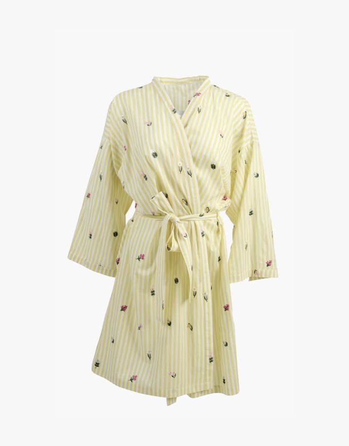 Kimono kollane - one size kollane - 1