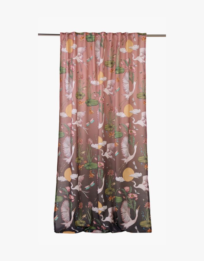 Kardin mitmevärviline/roosa - 140x240 cm mitmevärviline/roosa - 1