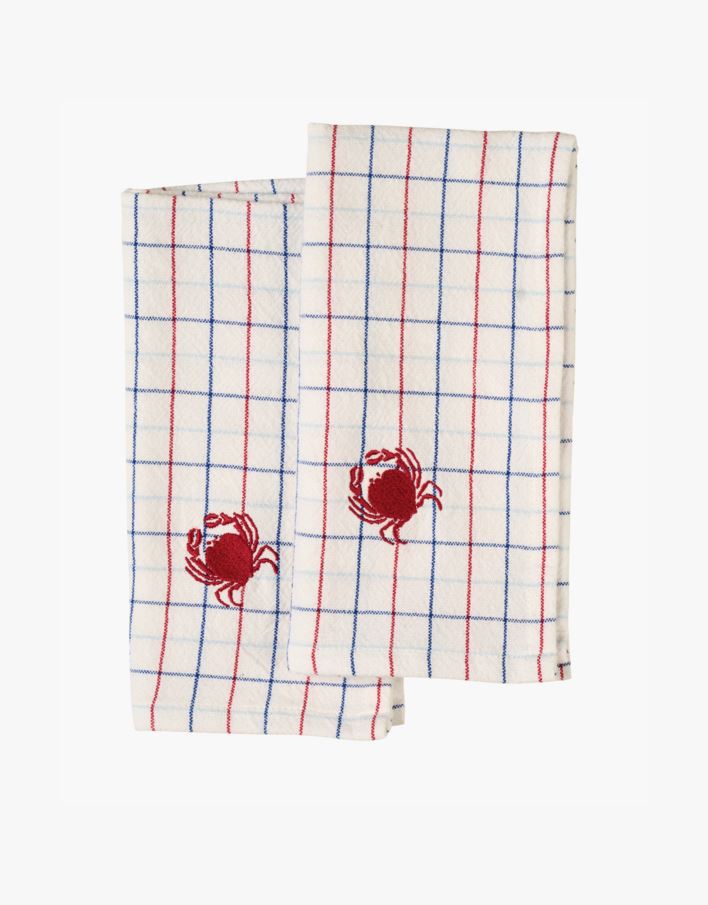 Kangast salvrätik 2tk valge - 45x45 cm valge - 1