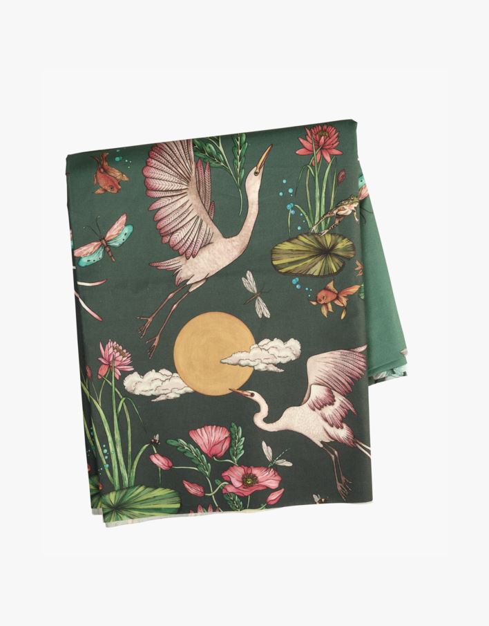 Vahatatud laudlina roheline - 140x250 cm roheline - 1