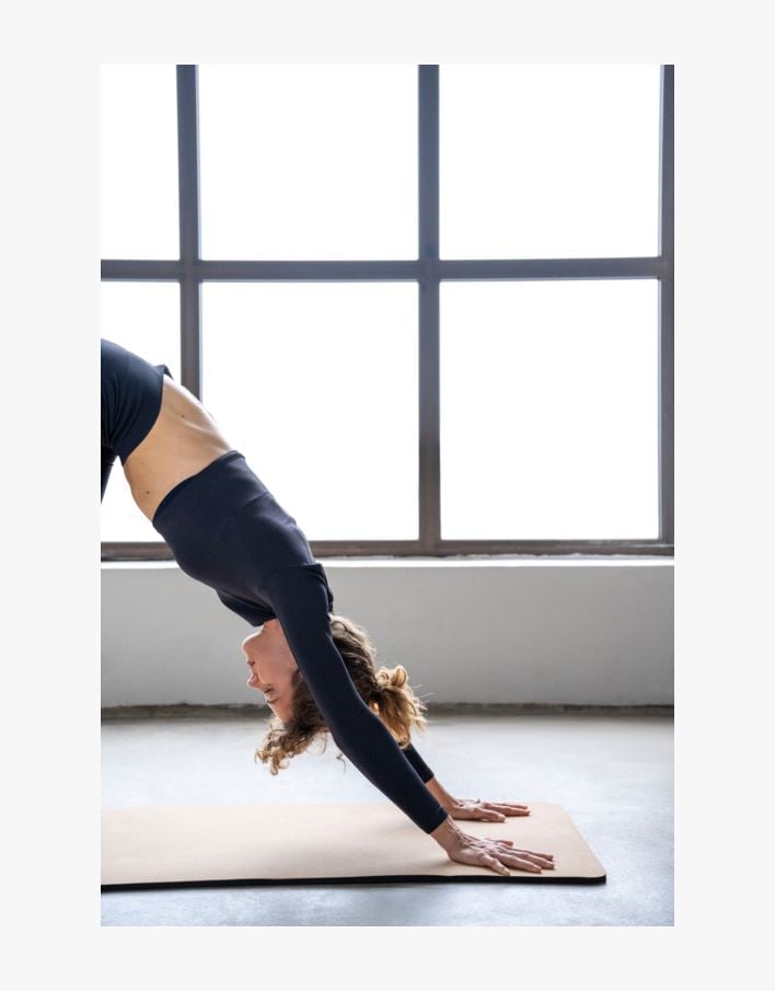 Treeningmatt naturaalne toon - 61x183 cm naturaalne toon - 1