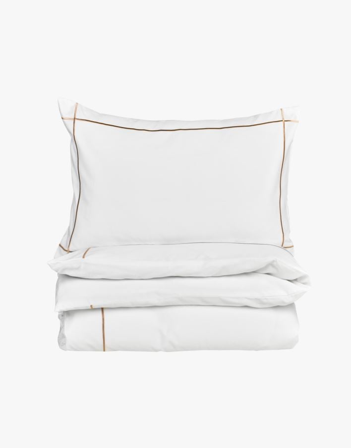 Voodipesukomplekt satiinpuuvillane sand - 230x220 cm sand - 1