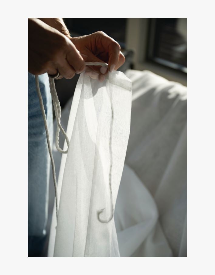 Raskuspael 50g valge - 140cm valge - 1